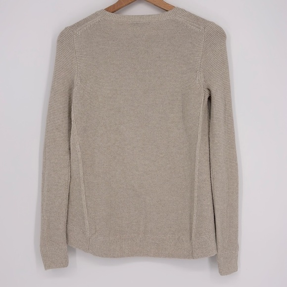 Madewell Riverside Texture Sweater in Marled Flax - Picture 8 of 8